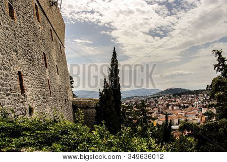 View Of The Monforte Castle, Campobasso Molise