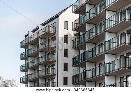 Newly Constructed Apartment Buildings Ready For New Tennants.