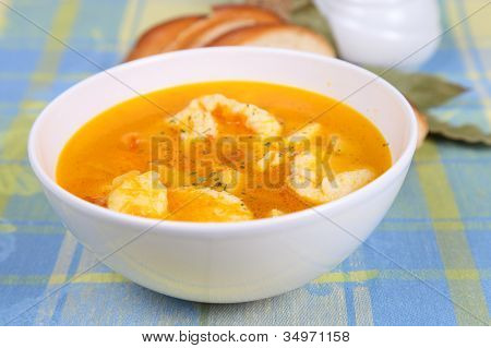 Suppe mit KnÃ¶del