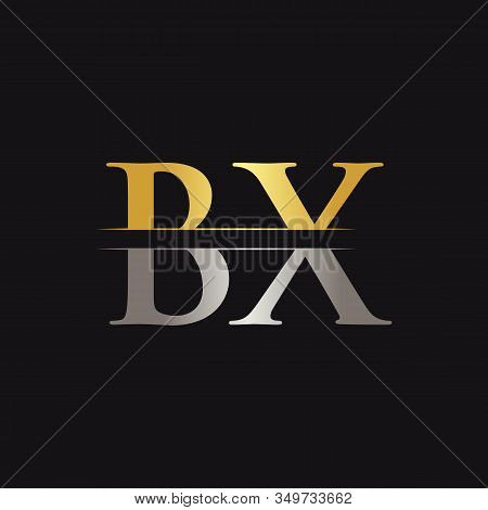 Initial Bx Letter Logo With Creative Modern Business Typography Vector Template. Creative Abstract L