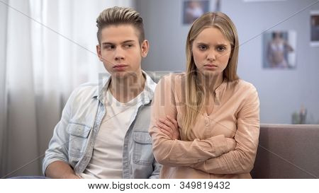 Girl Refuses To Talk With Boyfriend After Quarrel, Misunderstanding In Relations