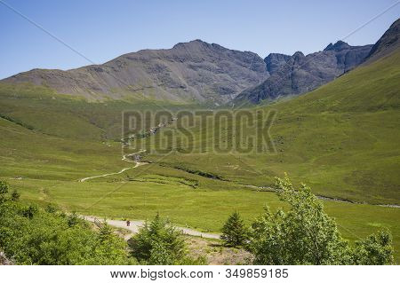 The Fairy Pools, Which Are Cold Swimmable Pools, Multiple Waterfalls, That Vibrant Blue And Green In