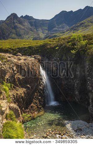 The Fairy Pools, Which Are Cold Swimmable Pools, Multiple Waterfalls, That Vibrant Blue And Green In