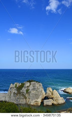 The Black Sea Coast At Kilimli Bay, Near Agva, Sile, In North West Turkey