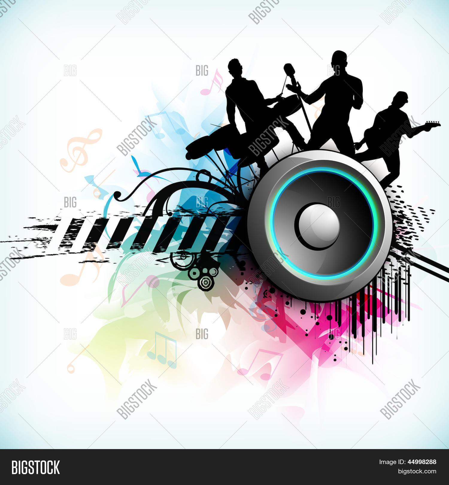 Dance Party Background Vector