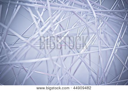 Sfondo con filo metallico aggrovigliato