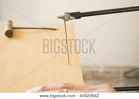 su corte tablero artesano de marquetería