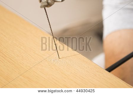 su corte tablero artesano de marquetería