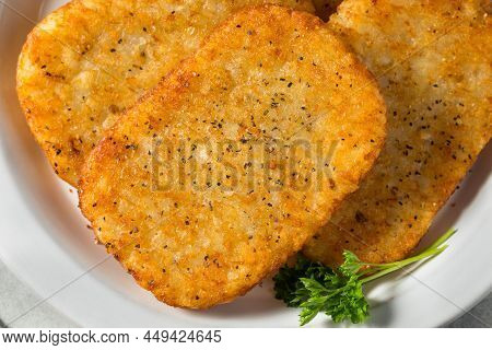 Homemade Fried Hashbrown Patty