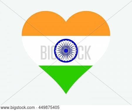India Heart Flag. Vector & Photo (Free Trial) Bigstock