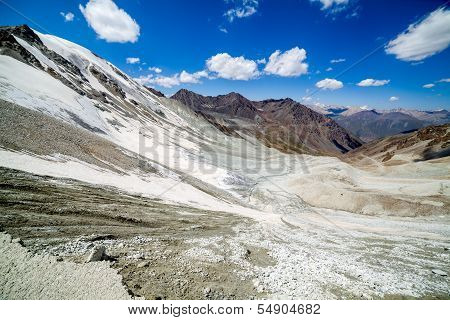 View from Kok-Airyk pass. Tien Shan mountains