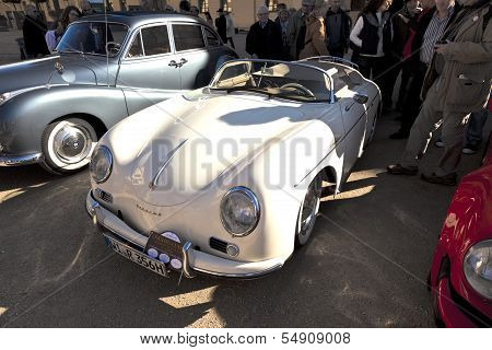 Classic Car Porsche At The Buga Flower Show