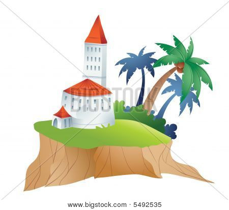 Island And Castle