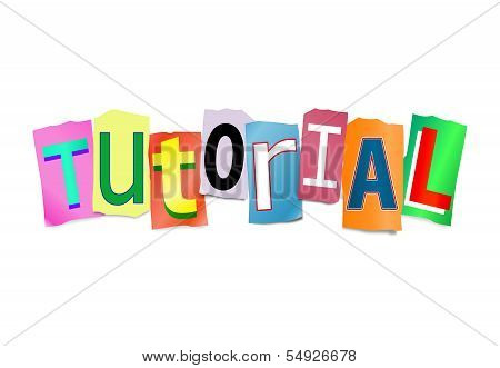 Tutorial Concept.