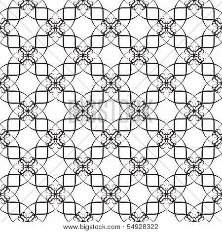 Seamless Pattern Of Curves