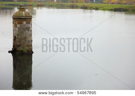 Danzig Landmark Gdansk With Motlawa River Poland