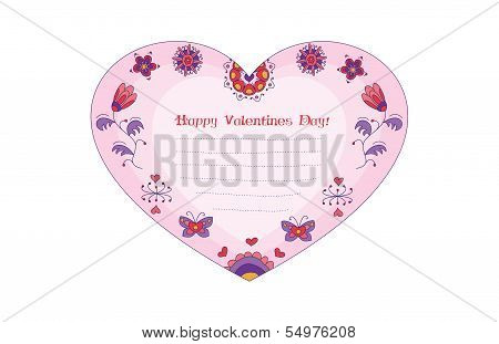 Valentine card