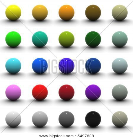 คอลเลกชัน 3D ทรงกลม
