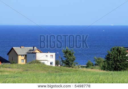 Houses At The Coastline