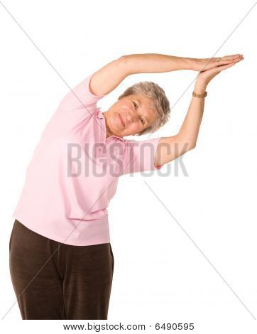 Modne kvinde i Yoga stilling