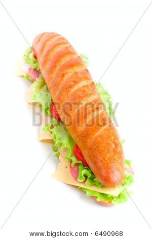 lange Baguette sandwich