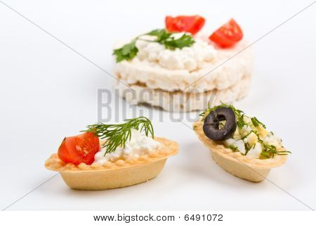gesunde Canape snacks