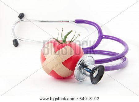 Bandaged Red Delicious