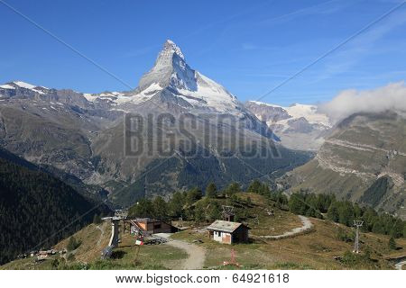mountain landscape at Zermatt