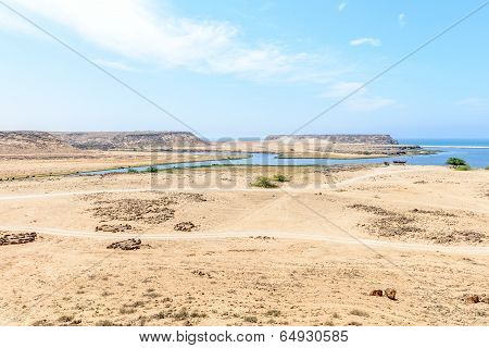 Archaeological Site Of Sumhuram, Near Salalah, Dhofar Region (oman)