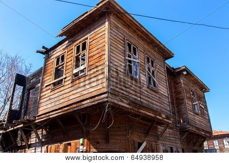 Destroyed Abandoned House