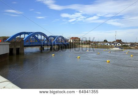 Blue bridge