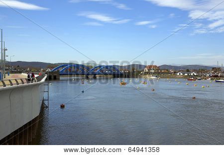 Blue bridge