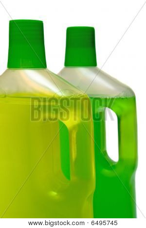 Two Bottles Of Cleaner
