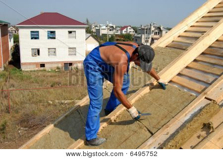 Construction Of The House.