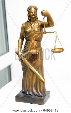 Themis sculpture