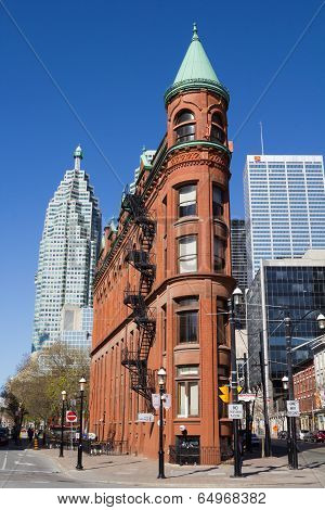 Flatiron (gooderham)  Building In Toronto