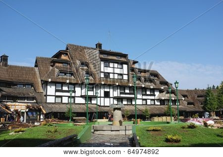 KOPAONIK, SERBIA - JULY 30: Kopaonik is the major ski resort of Serbia, with total of 25 ski lifts with capacity of 32.000 skiers per hour. Shot in 2013