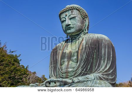 Daibutsu - The Great Buddha of Kotokuin Temple in Kamakura