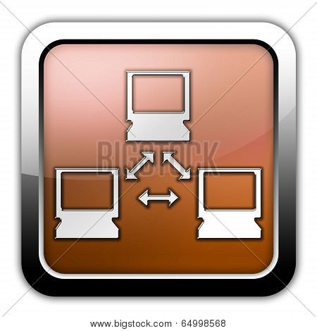 Icon, Button, Pictogram Network