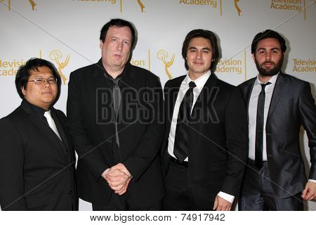 LOS ANGELES - OCT 28:  Jimmy Nguyen, Des Doyle, Ryan Patrick McGuffey, Jason Rose at the 