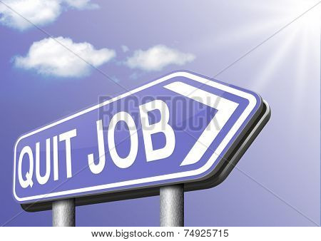 quit job change career resigning from work and getting unemployed 