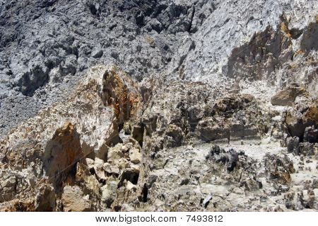 Berglandschappen van staat van Saravak. Borneo.