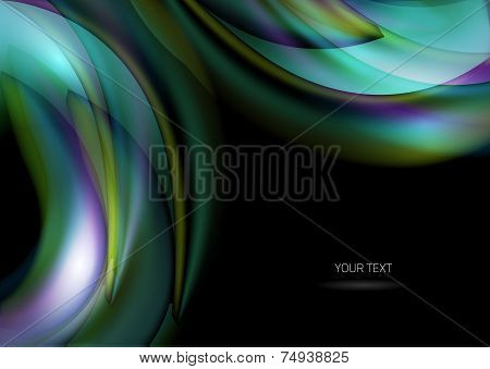 Abstract background from circle