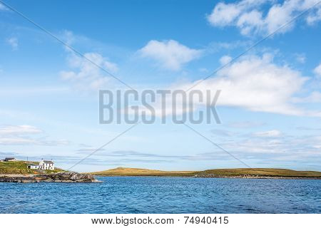 Lake Under Cloudy Sky