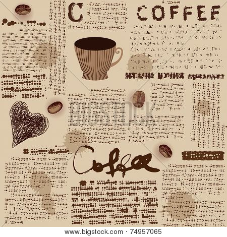 coffee pattern