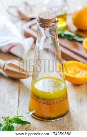 Orange Salad Dressing With Poppy Seed