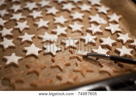 Baking of honey-cake