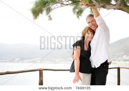 Beau couple mature