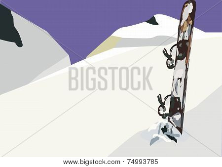 Snowboard Panorama