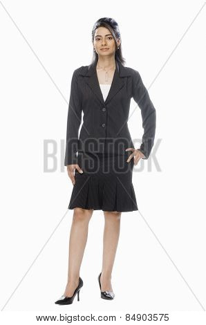 Portrait of a businesswoman
